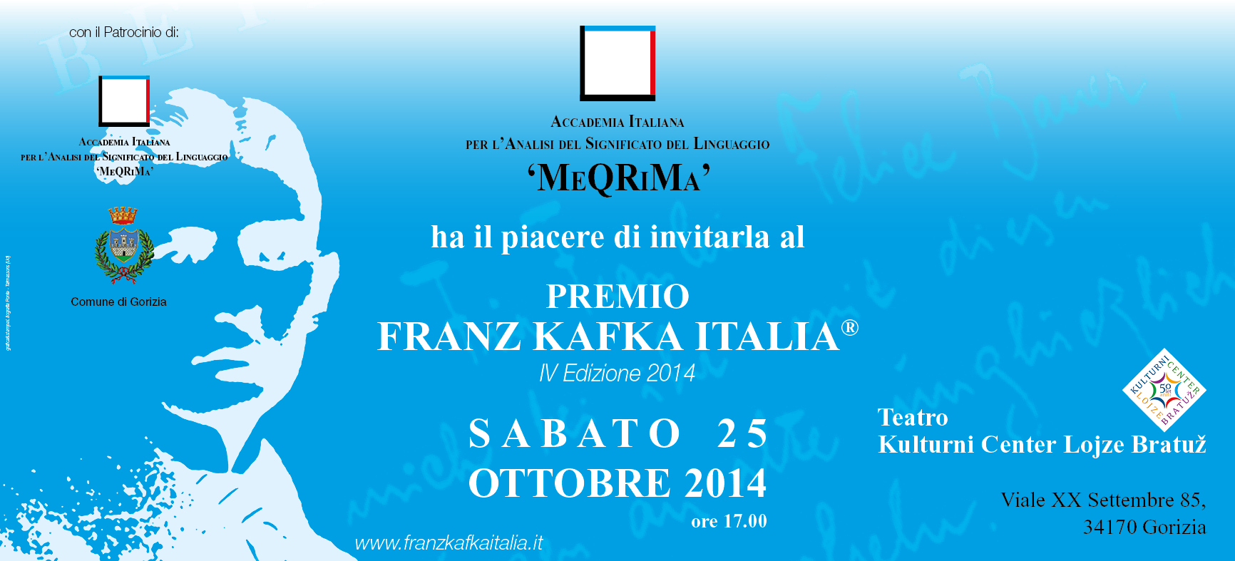 MEQRIMA - Invito Premio 2014